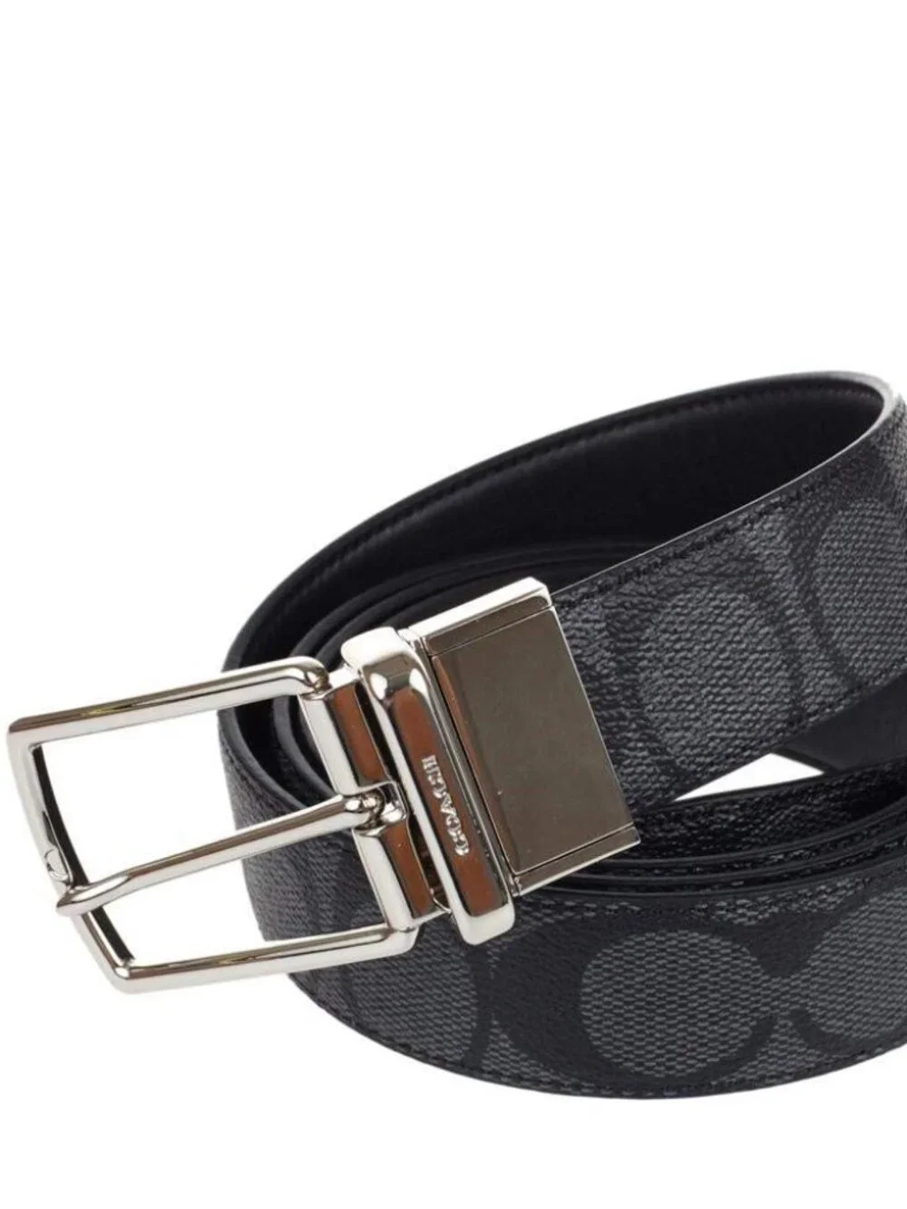 Coach F65242 Men’s Reversible Cut-to-Size Belt Gift Box NWT